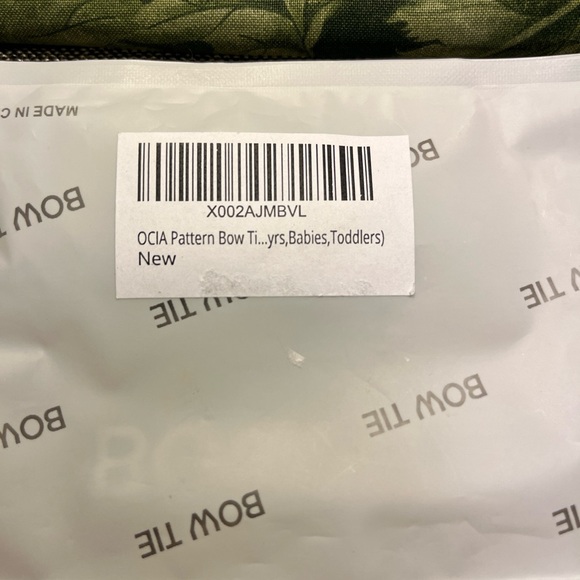 75-PTT NWT OCIA Handmade Toddlers Brown With Books Bow Tie O/S High Quality - Picture 3 of 7